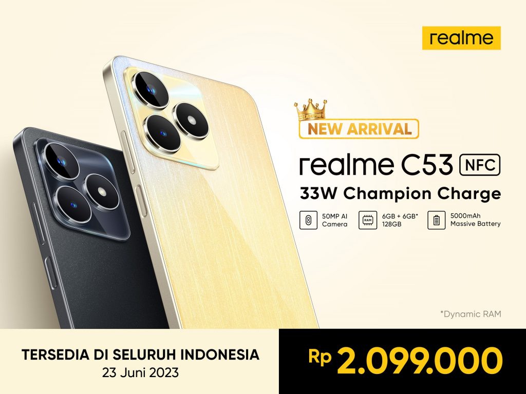 Telah Tersedia di Seluruh Indonesia, Berikut Alasan realme C53 NFC Tidak Boleh Dilewatkan! 3 Telah Tersedia di Seluruh Indonesia, Berikut Alasan realme C53 NFC Tidak Boleh Dilewatkan! 3