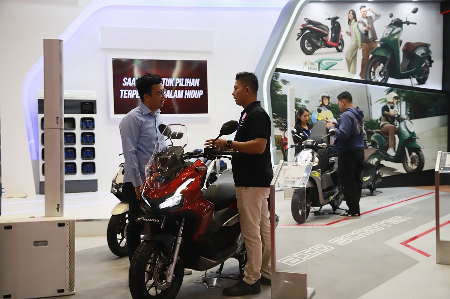 Temukan Ragam Gaya Hidup Bersepeda Motor di Booth Honda GIIAS 2023 2