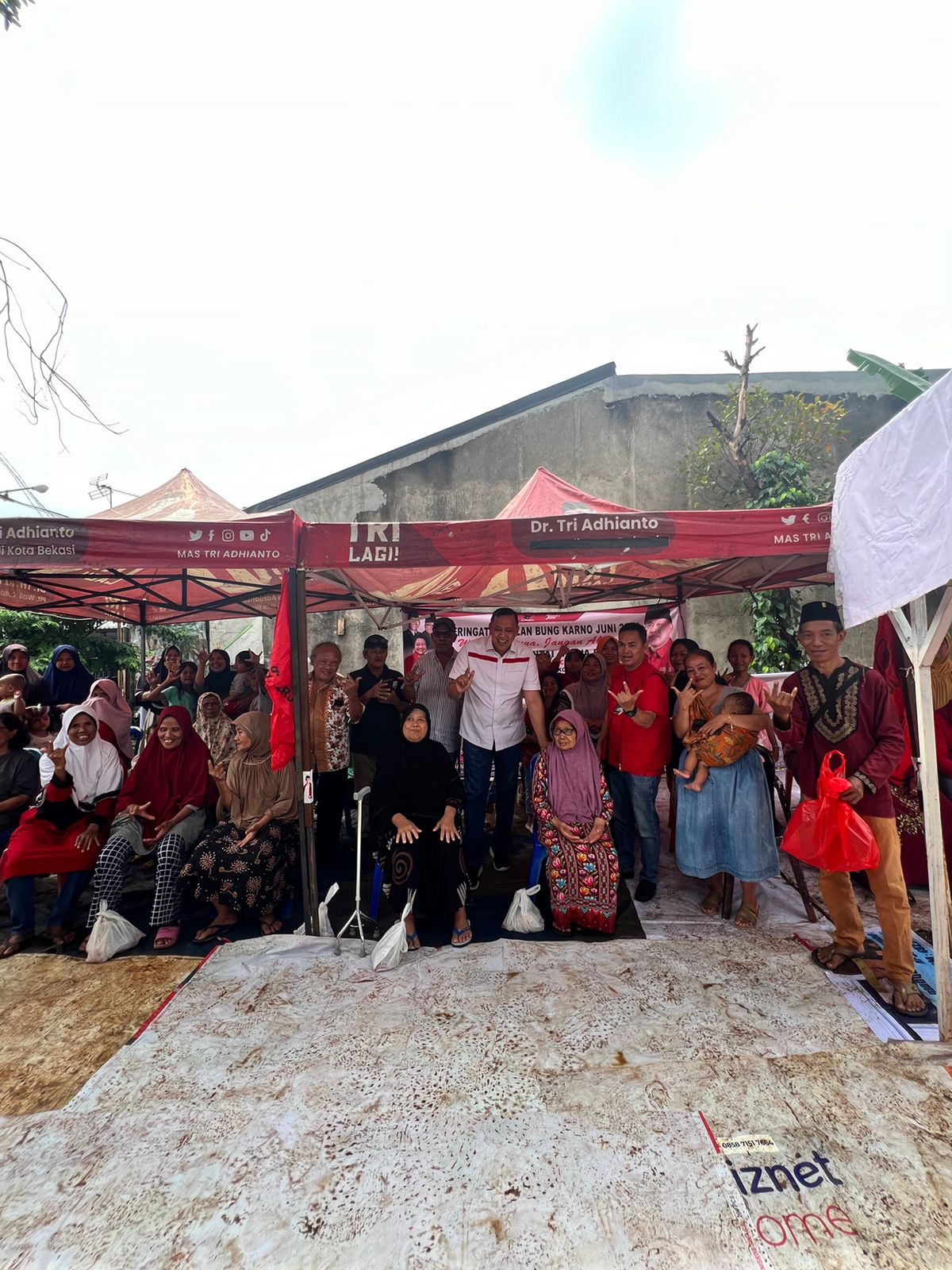 Bekasi, Iduladha, Jawa Barat, Kota Bekasi, PDI Perjuangan, PDI Perjuangan Kota Bekasi, Tri Adhianto, Tri Adhianto Tjahyono