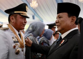 Gubernur HD-Cik Ujang Resmi Dilantik Sebagai Gubernur dan Wakil Gubernur Sumsel 2025-2030