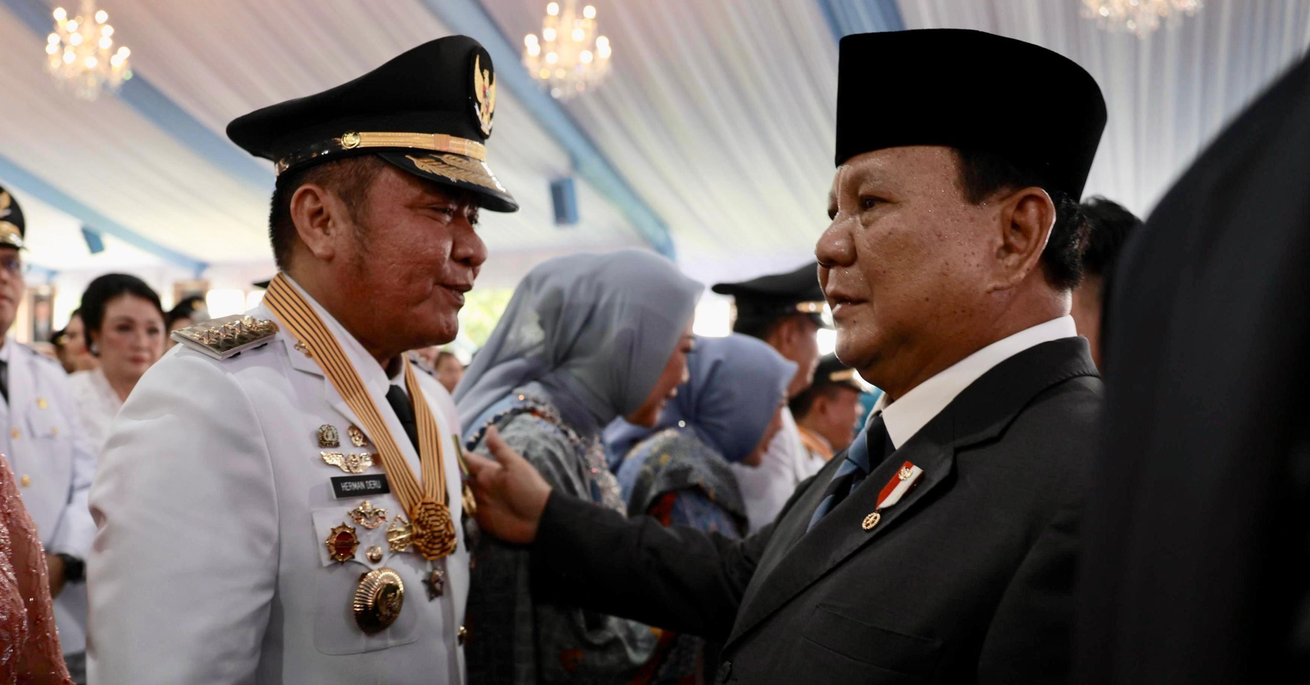 Gubernur HD-Cik Ujang Resmi Dilantik Sebagai Gubernur dan Wakil Gubernur Sumsel 2025-2030