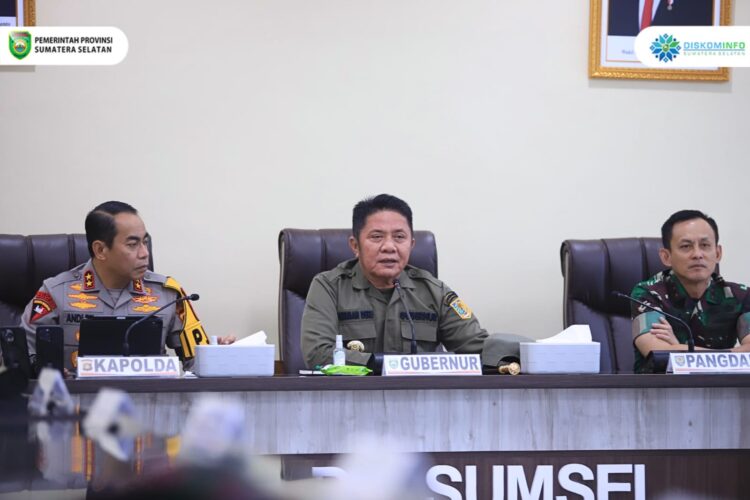 Gubernur HD Ikuti Rakor Persiapan Pemungutan Suara Ulang 2024