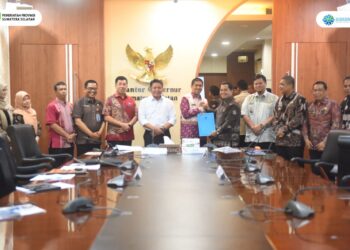 Gubernur HD Terima Kunjungan Bupati Banyuasin