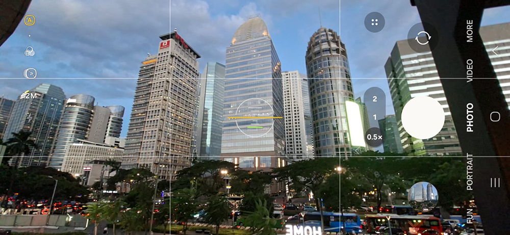 Fitur Gridlines Pada Galaxy A56 5G 1000px